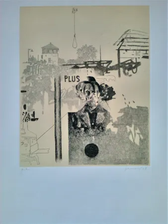 蚀刻版画 Ferroni - Autobiografia n.. 3