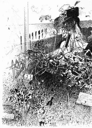 蚀刻版画 Ferroni - Il fuggiasco