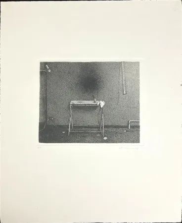 蚀刻版画 Ferroni - Interno (Sera)