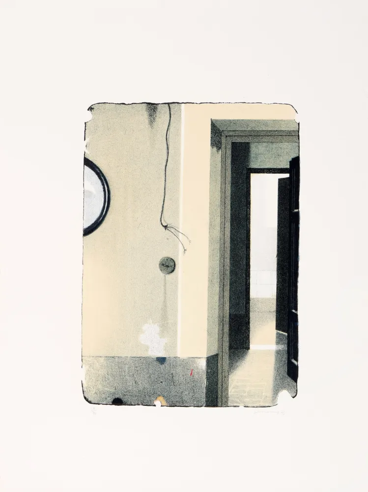 石版画 Ferroni - Le stanze abbandonate