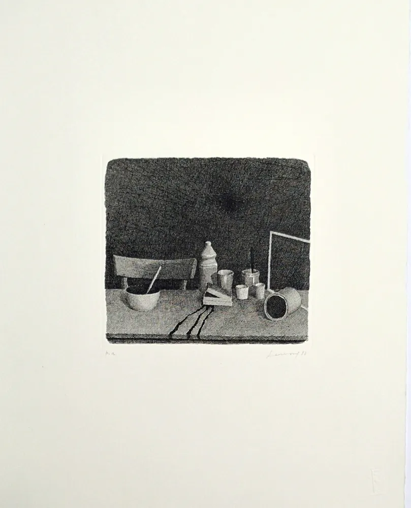 蚀刻版画 Ferroni - Oggetti