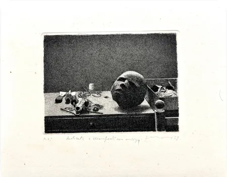 蚀刻版画 Ferroni - Oggetti da lavoro e scultura