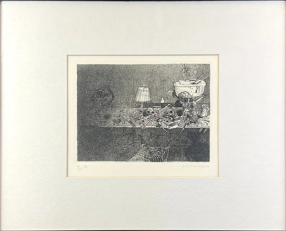 蚀刻版画 Ferroni - Olocausto