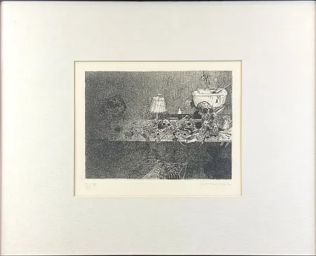 蚀刻版画 Ferroni - Olocausto