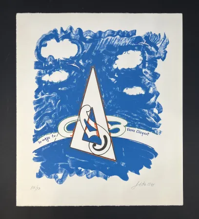 石版画 Festa  - Homage to Veuve Clicquot