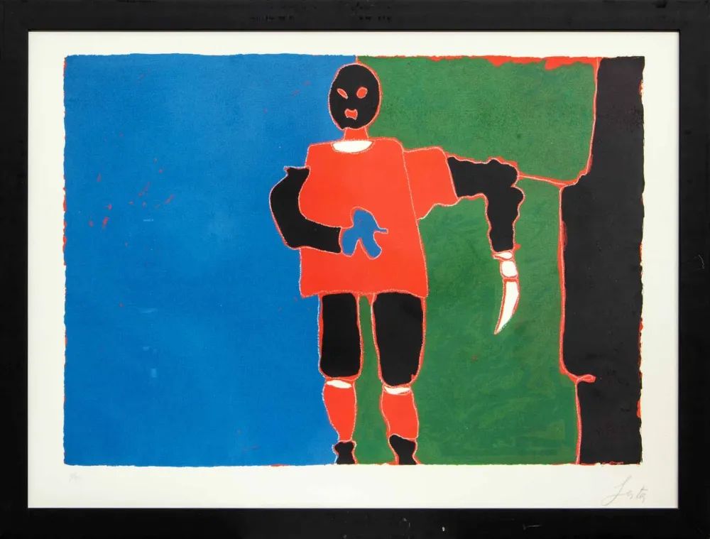 石版画 Festa  - SENZA TITOLO