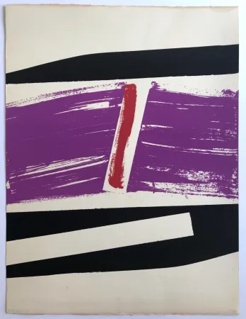 丝网印刷 Fichet - Composition abstraite