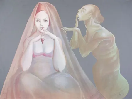 丝网印刷 Fini - Amine (album: Mille et Une Nuits)