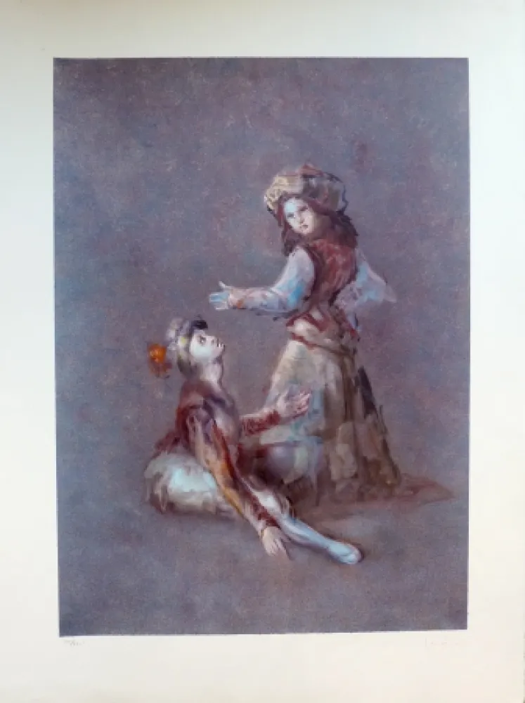 石版画 Fini - Barucco