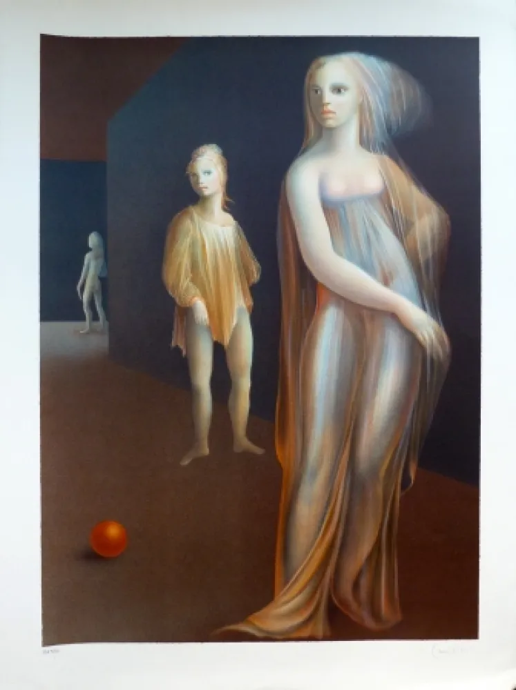 石版画 Fini - Carrefour d’Hécate