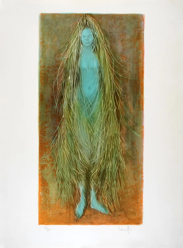 石版画 Fini - Cérès