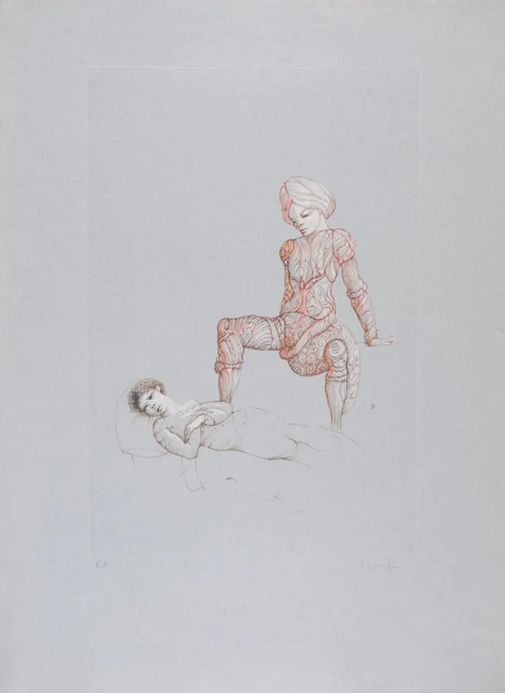 蚀刻版画 Fini - Conte de la 672 ème Nuit - V