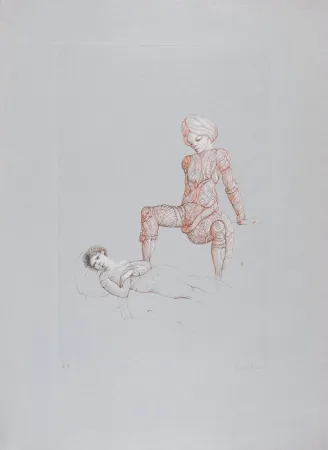 蚀刻版画 Fini - Conte de la 672 ème Nuit - V