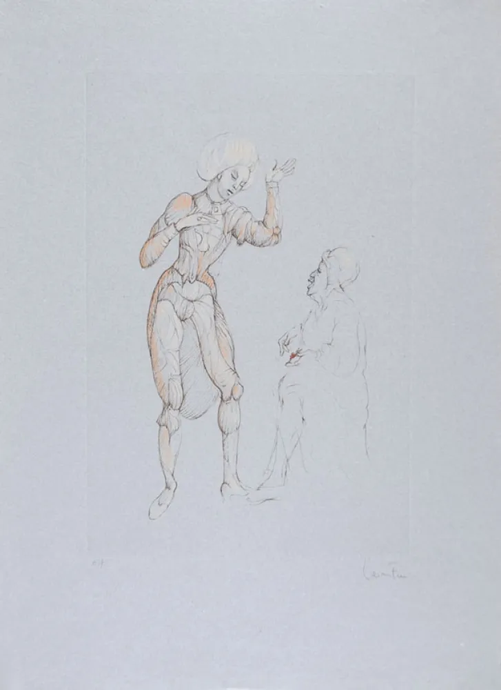 蚀刻版画 Fini - Conte de la 672 ème Nuit - XI