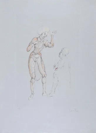 蚀刻版画 Fini - Conte de la 672 ème Nuit - XI