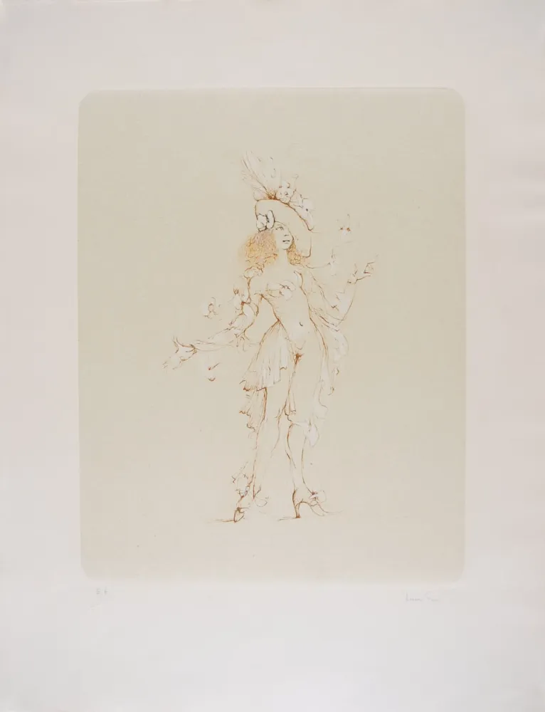 版画 Fini - Eglantine