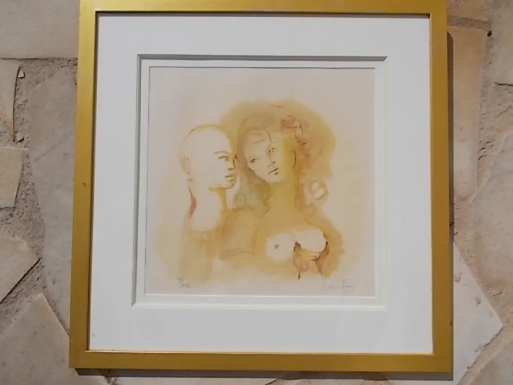 石版画 Fini - Le Duo