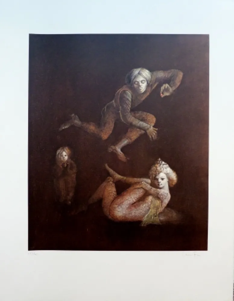 石版画 Fini - Proie d’Election