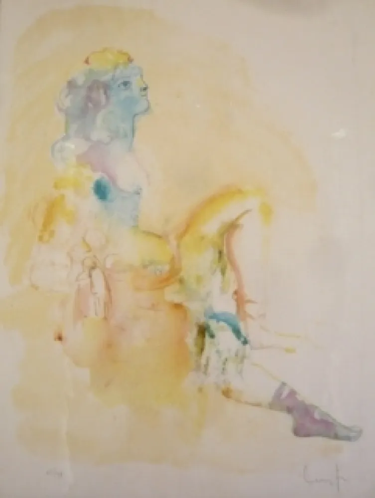 石版画 Fini - Sans titre