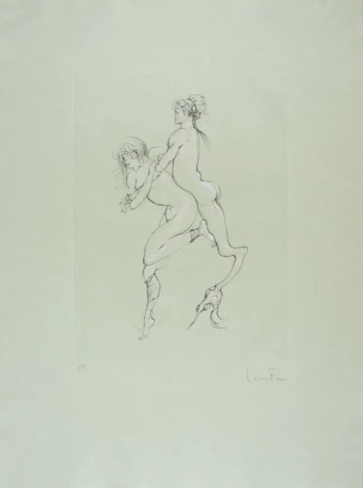 蚀刻版画 Fini - Solomonie la Possédée II (Erotique)