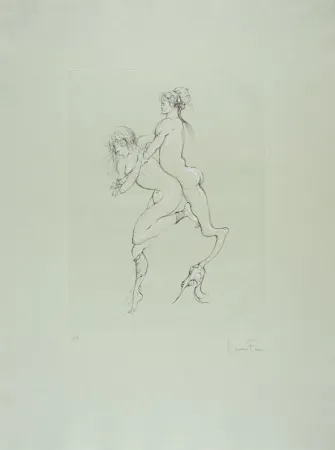 蚀刻版画 Fini - Solomonie la Possédée II (Erotique)