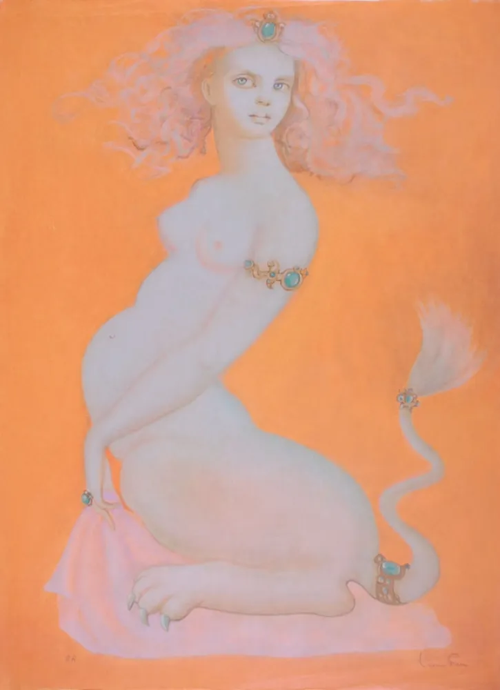 石版画 Fini - Sphinx Ileria