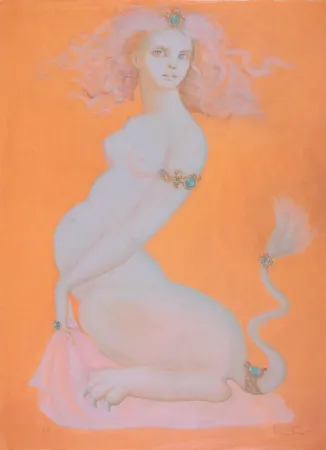 石版画 Fini - Sphinx Ileria