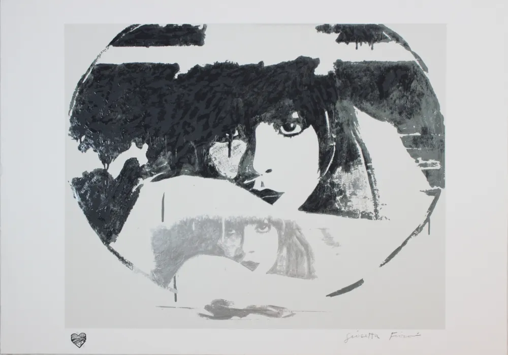 丝网印刷 Fioroni - Doppio Liberty Grey