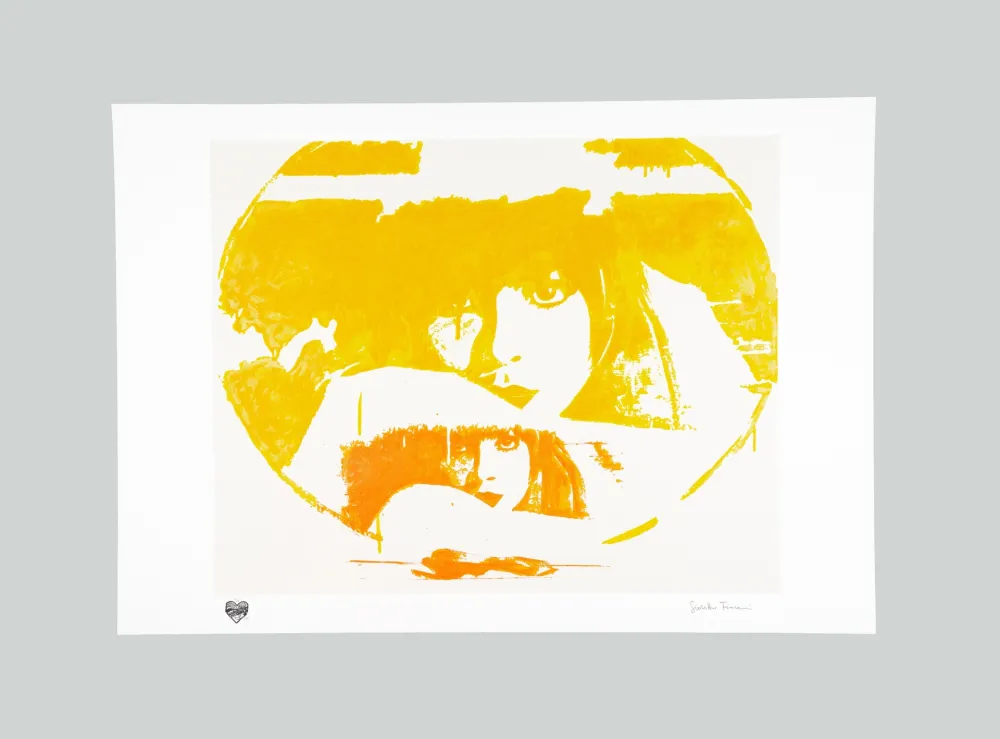 金刚砂版画 Fioroni - Doppio Liberty (Yellow)