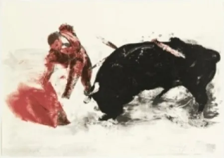 石版画 Fischl - Corrida 3