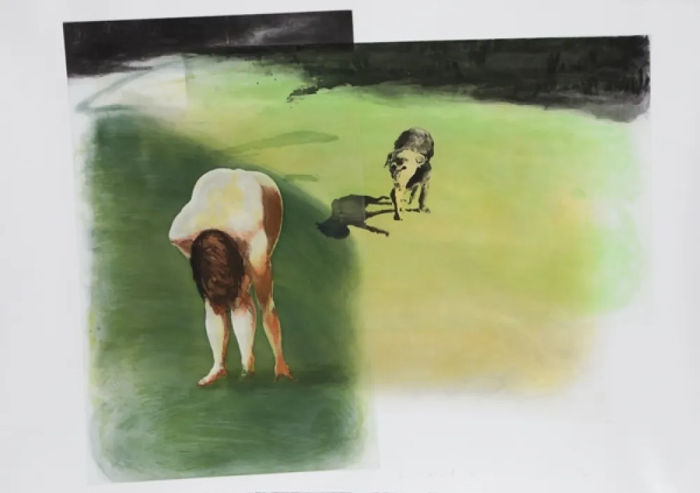 蚀刻飞尘法 Fischl - III from Beach Scenes Series