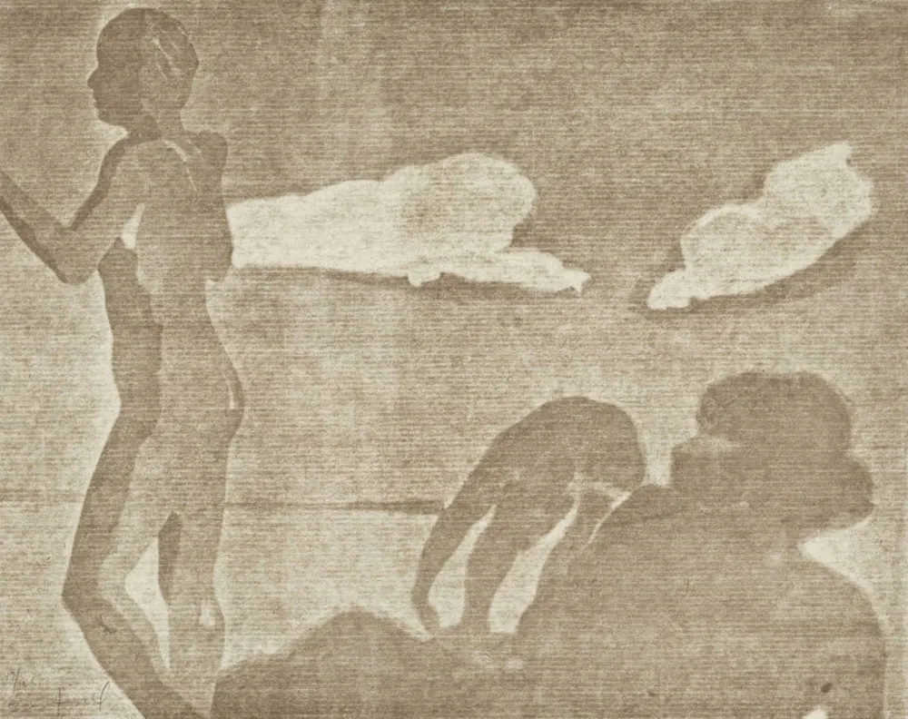 凸版印刷 Fischl - Untitled (Beach scene), from Art Pro-Choice II