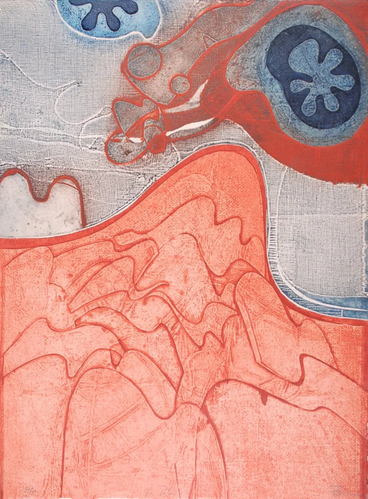 蚀刻版画 Fitremann - Le Palon