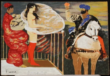 丝网印刷 Fiume - OMAGGIO DEL SULTANO