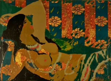 丝网印刷 Fiume - Senza titolo