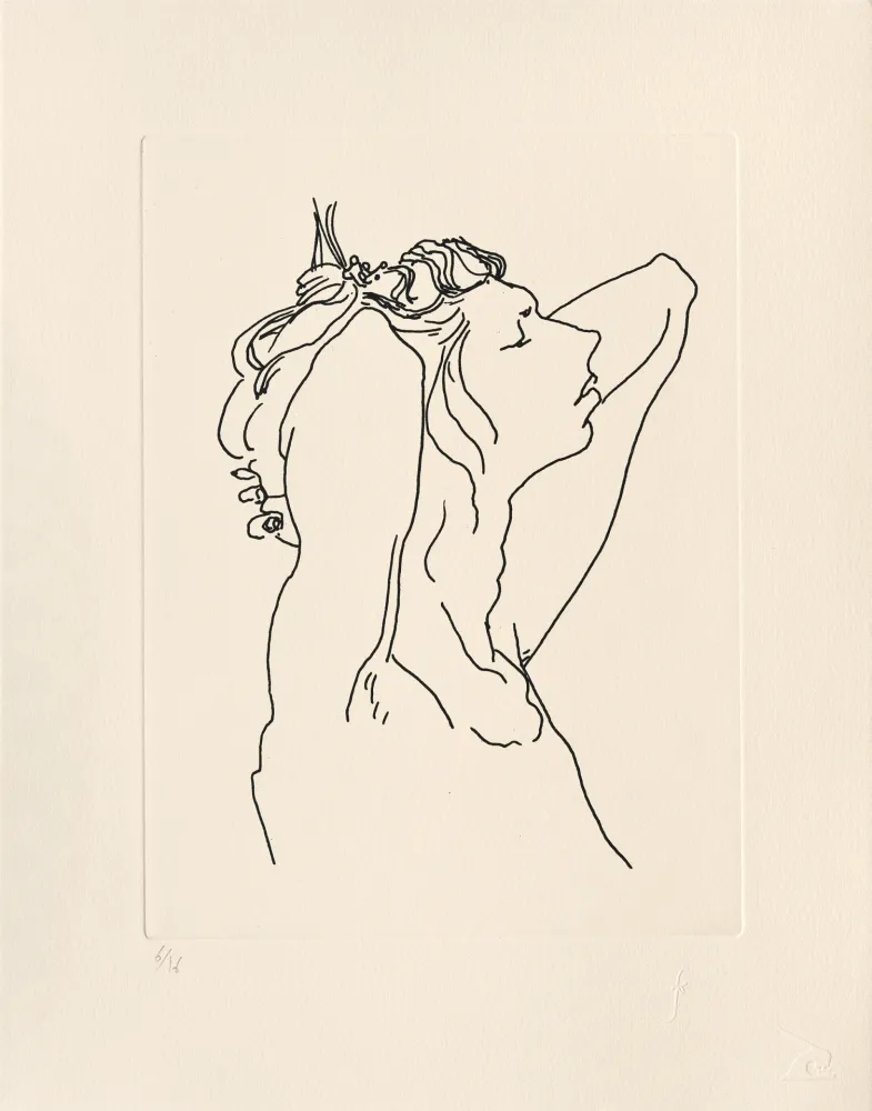 版画 Flanagan - Reposing