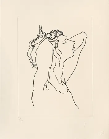 版画 Flanagan - Reposing