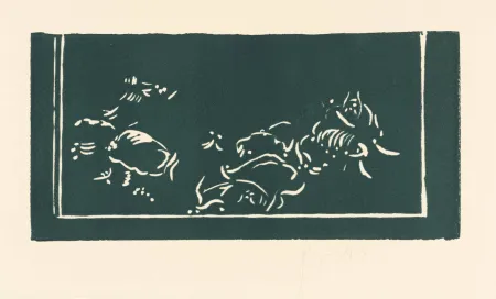 油毡版画 Flanagan - Stones