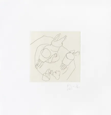 版画 Flanagan - Teapot and cups