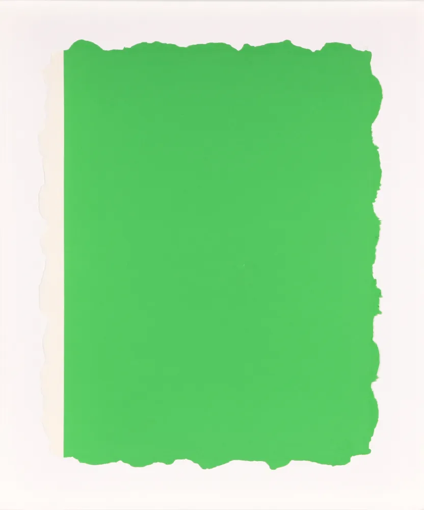 飞尘腐蚀法 Flavin - Untitled, from Sequences - Green