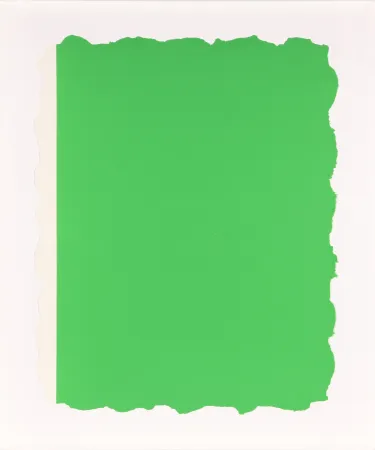 飞尘腐蚀法 Flavin - Untitled, from Sequences - Green