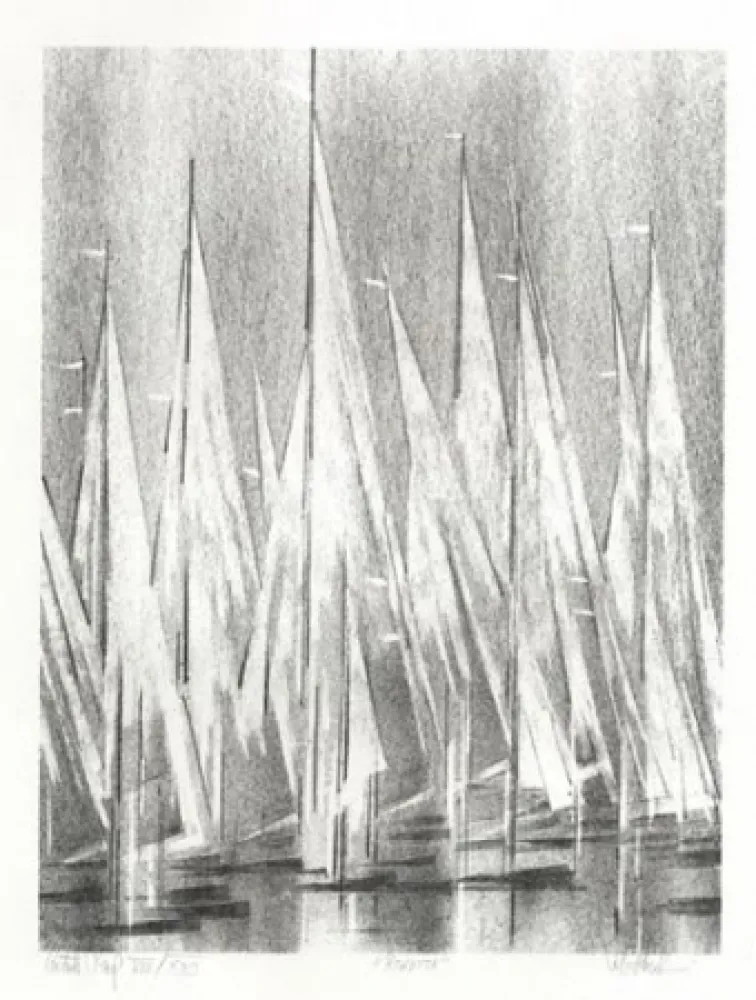 石版画 Florsheim - Regatta