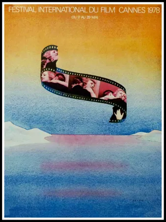 胶版印刷 Folon - FESTIVAL INTERNATIONAL DU FILM CANNES