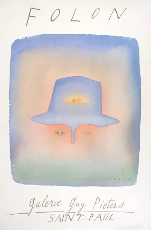 海报 Folon - Folon - Galerie Guy Pieters I