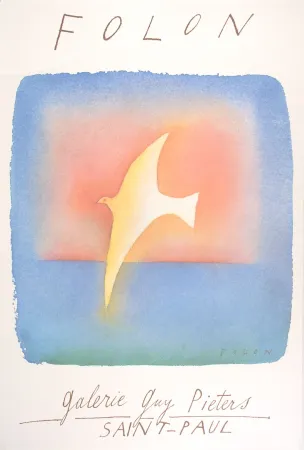 海报 Folon - Folon - Galerie Guy Pieters II