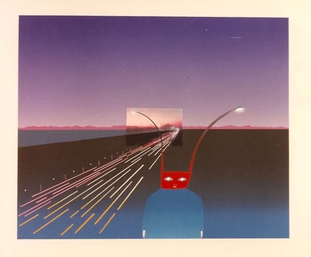 复数作品 Folon - Je vous ecris de Mt. Fuji