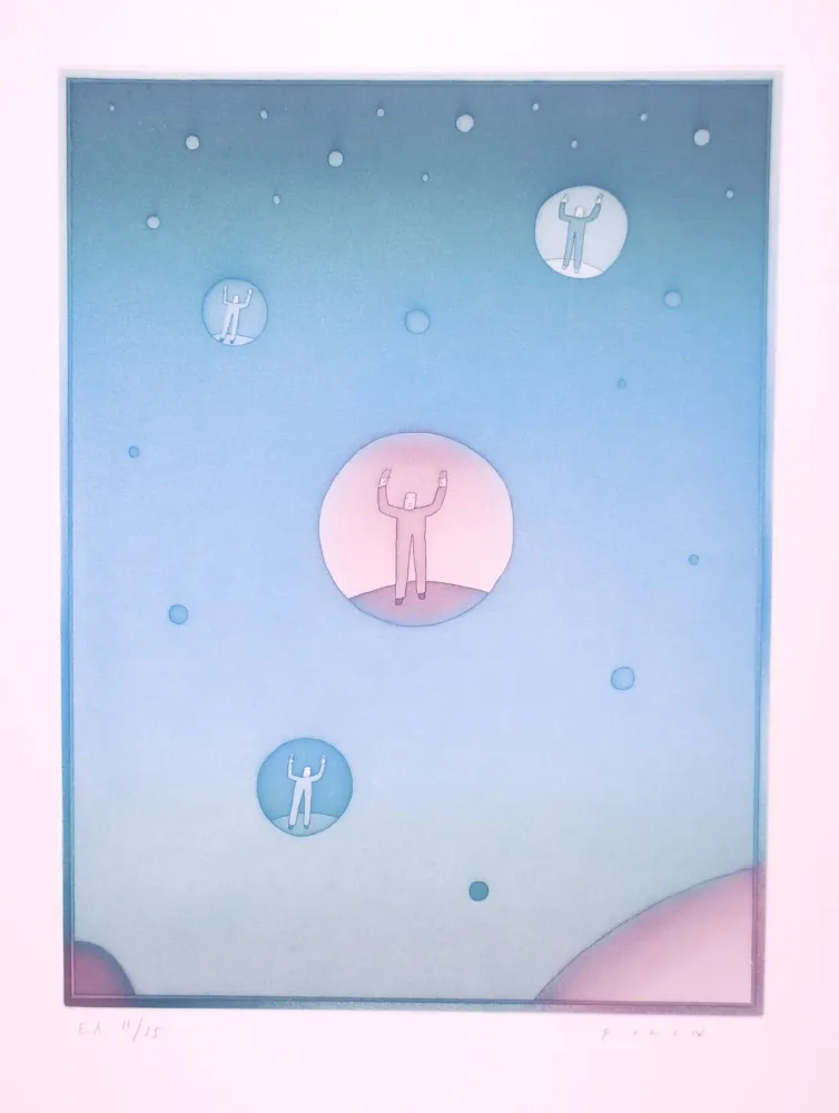 蚀刻飞尘法 Folon - La Communication