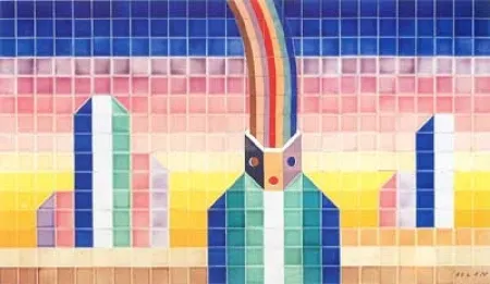 陶瓷 Folon - La Pensée (céramique)