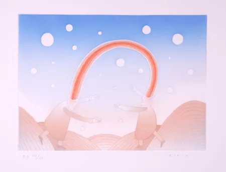 蚀刻飞尘法 Folon - La Rencontre - The Meeting