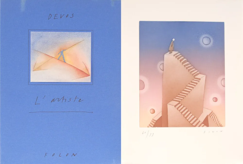 插图书 Folon - L'Artiste Folon - Devos